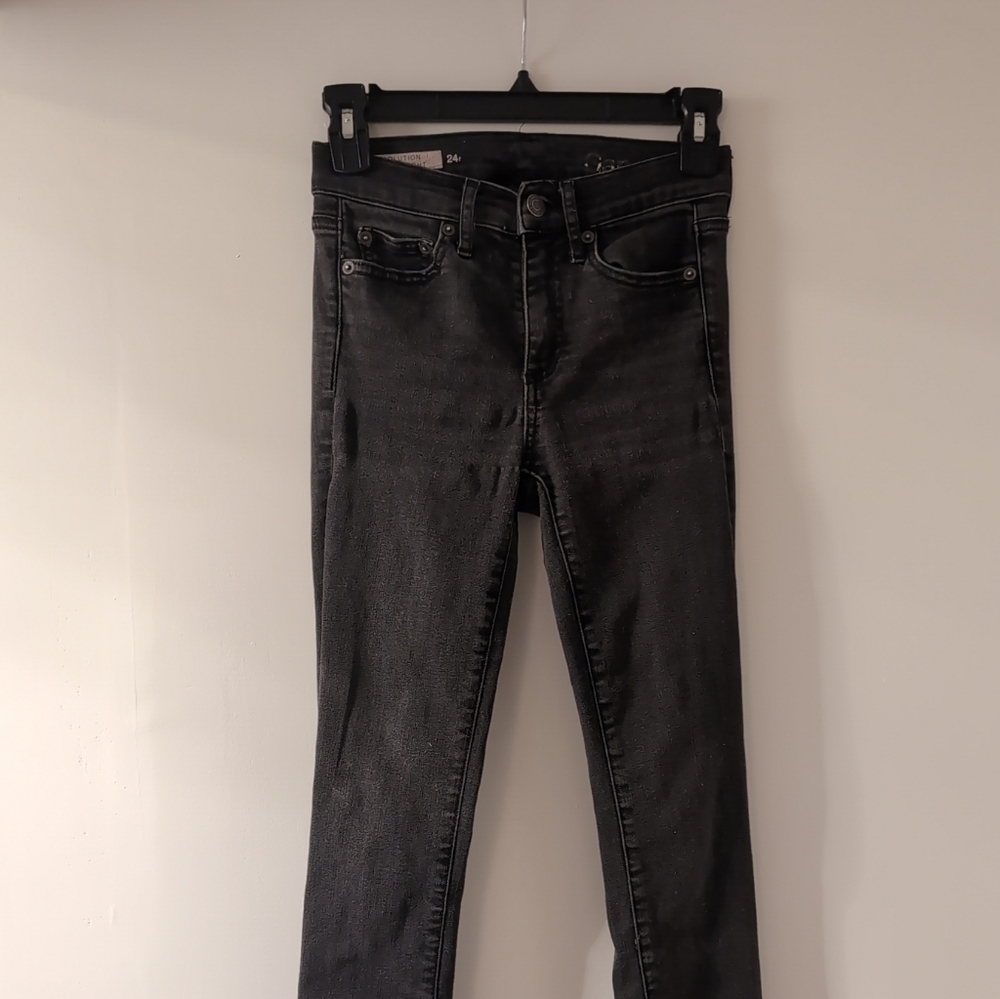 Women's Black Skinny Jeans - Unknown Brand